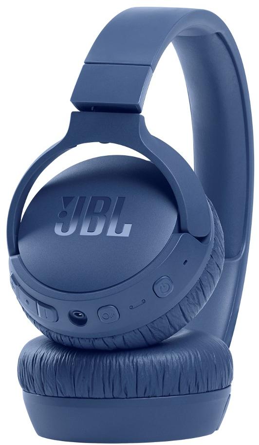 JBL Tune 660NC trådløse on-ear høretelefoner (blå)