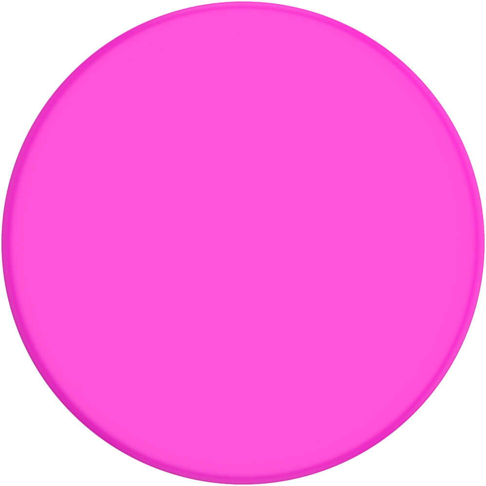 POPSOCKETS Neon Day Glo Pink Aftageligt Greb m. Standerfunktion