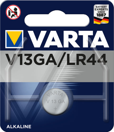 Varta V13GA Engangsbatteri LR44 Alkaline