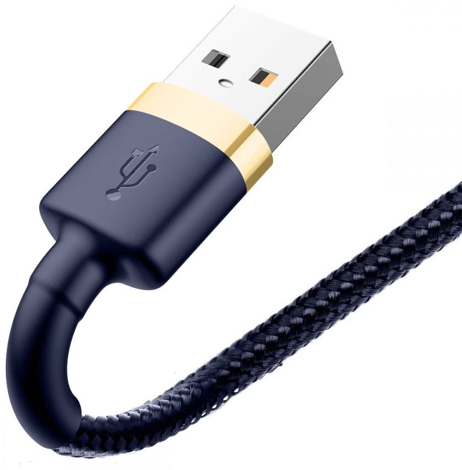 Baseus - Cafule Kabel USB-A til USB-C - Sort / Brun