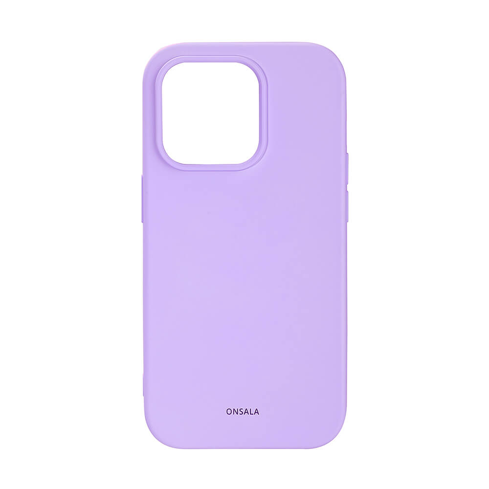 ONSALA Backcover Silicone iPhone 13 Pro Purple
