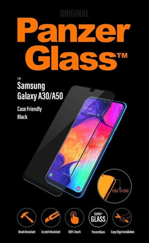 PanzerGlass Samsung Galaxy A30/A50/A30s/A50s Case Friendly, Black
