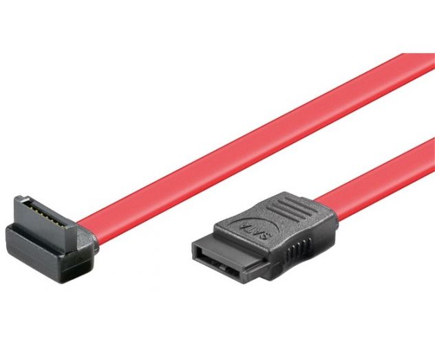 HDD S-ATA kabel 1,5 GBits / 3 GBits, rød, 0,5m,