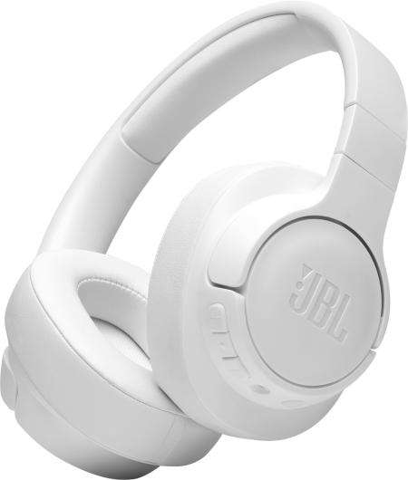 JBL Tune 710BT trådløse rundt-om-øret høretelefoner (hvid)