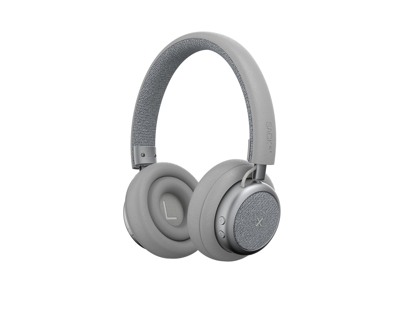 SACKit TOUCHit Headphones On-ear Sølv