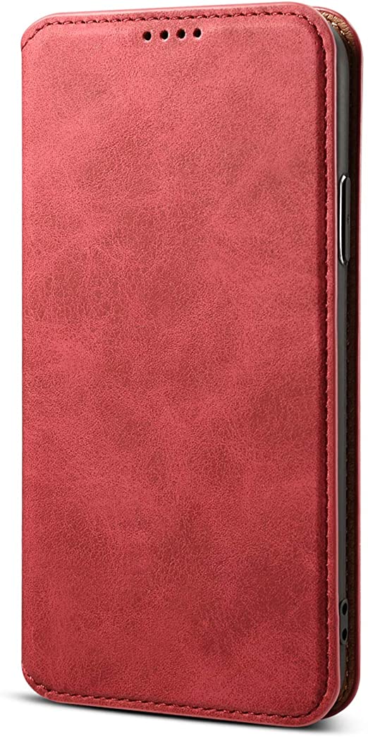 iPhone X - Cover Etui i Rød