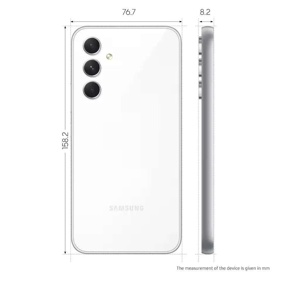 Samsung Galaxy A54 5G - 5G smartphone - 256GB hvid