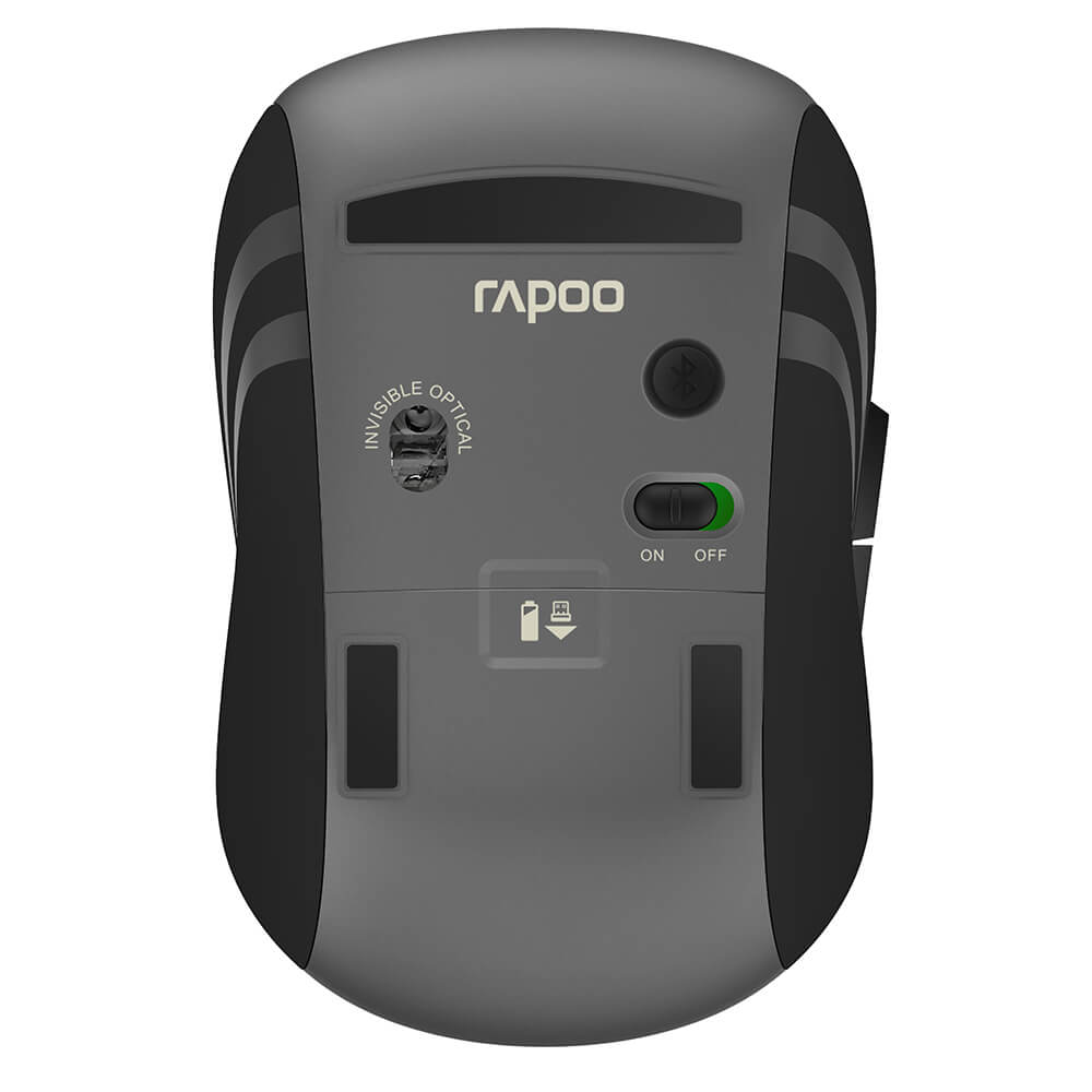 RAPOO Mus MT350 Multi-Mode Trådløs Optisk Sort