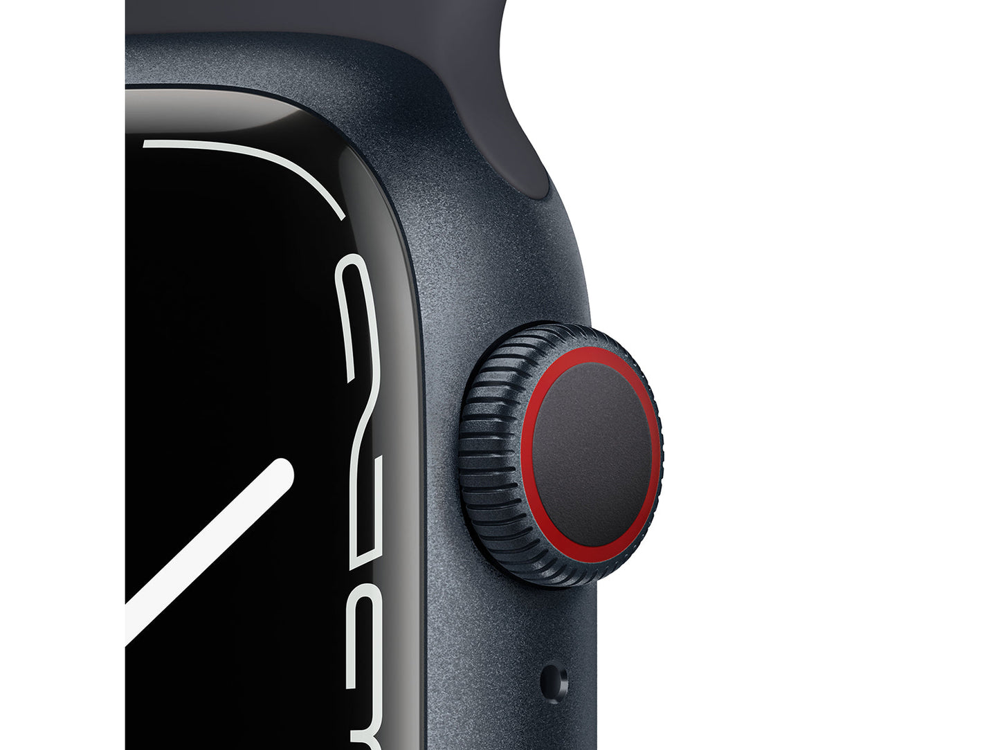 Apple Watch Series 7 GPS + Cellular 41mm Midnight Alu Case Midnight Sport Band Reg.