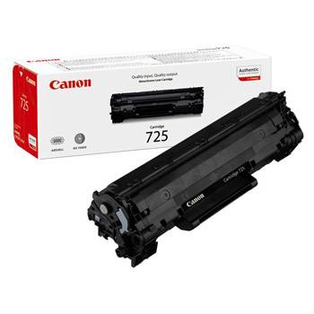 Canon CRG-725 Sort Lasertoner 3484B002 Original