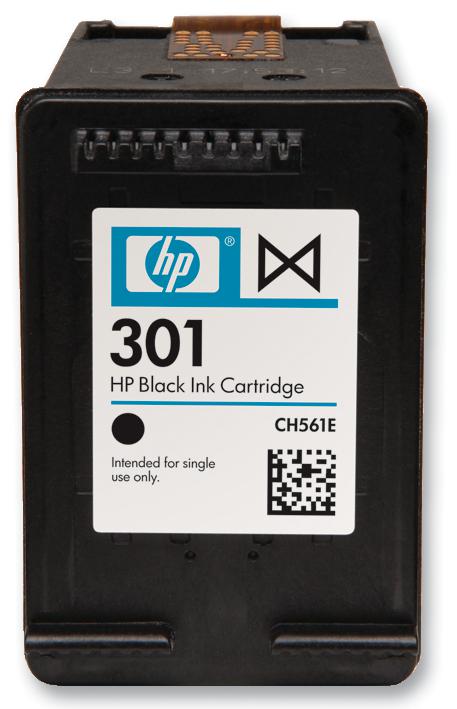 HP 301 1 stk Original Standard udbytte Foto sort