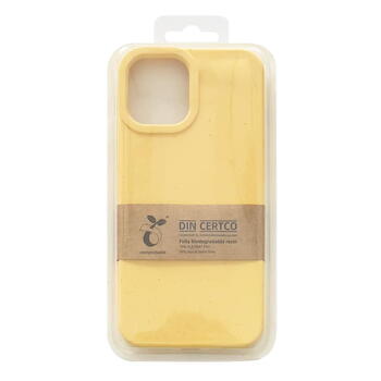 Din Cerco Eco Cover til iPhone 12 Pro Max Gul