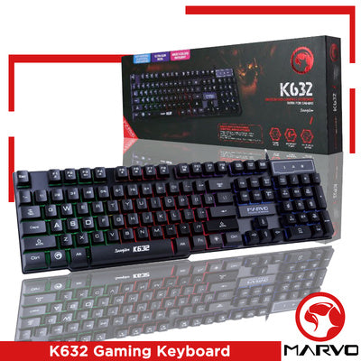 Marvo Keyboard 104 keys 3 Col.