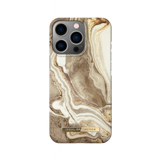 IDeal Fashion iPhone 14 Pro cover - Golden Sand Marble