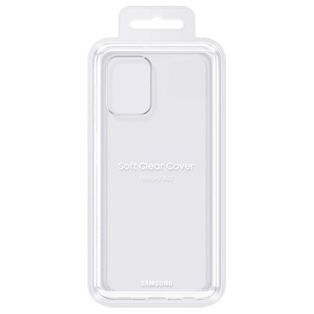 Samsung Galaxy A22 4G Soft Clear Cover - Transparent