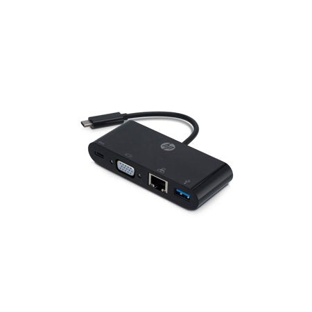 HP USB C to VGA/USB C/USB A/LAN Adapter