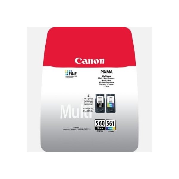Canon Pixma 560 - Multipakke  - Sort & Farve