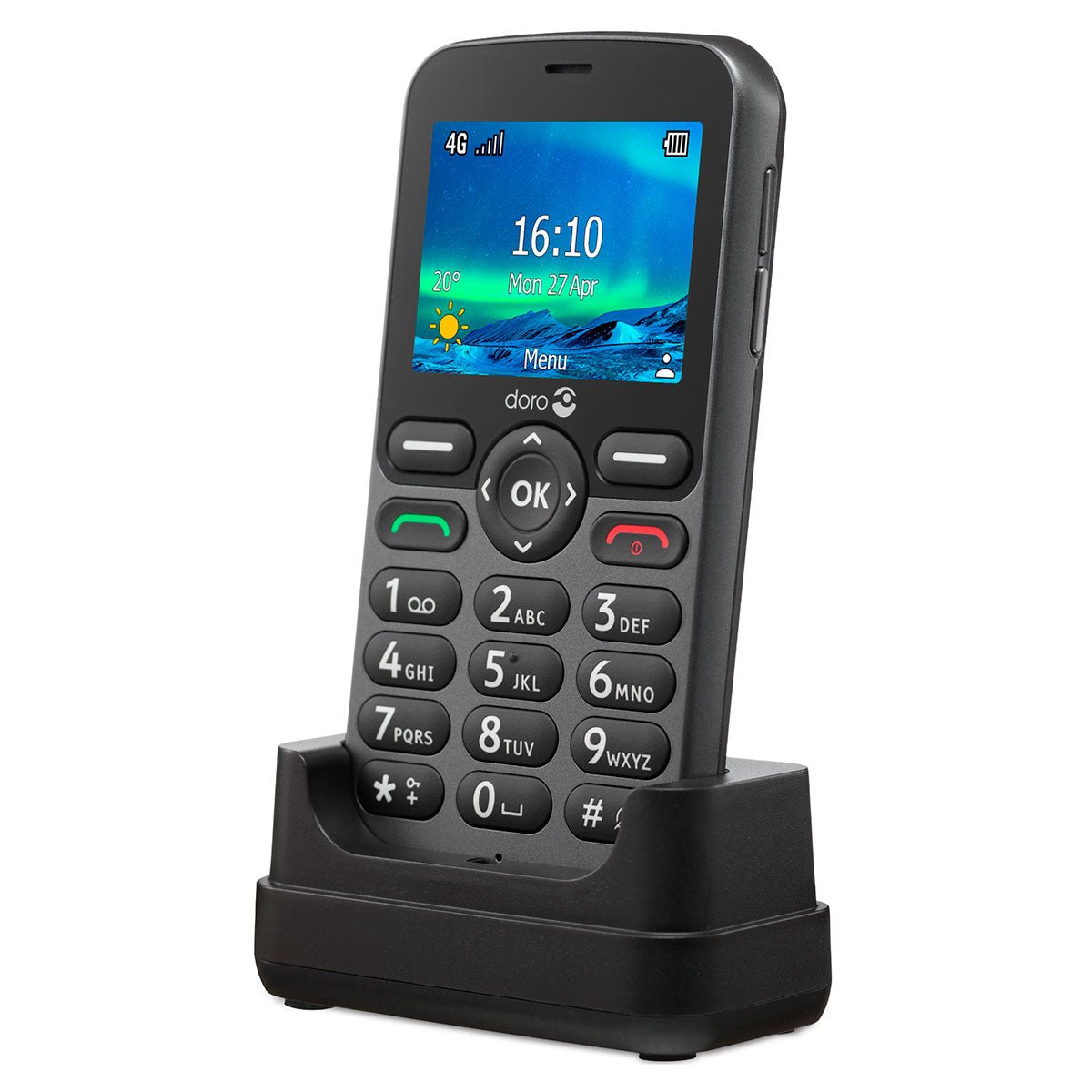 DORO 5861 Seniorvenlig 4G mobiltelefon - ITFON