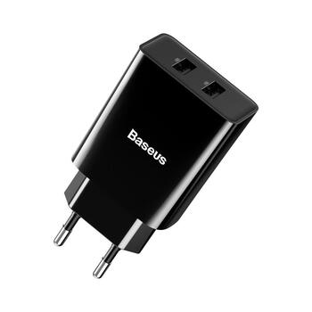 Baseus - USB-A Adapter - 10.5W - Sort