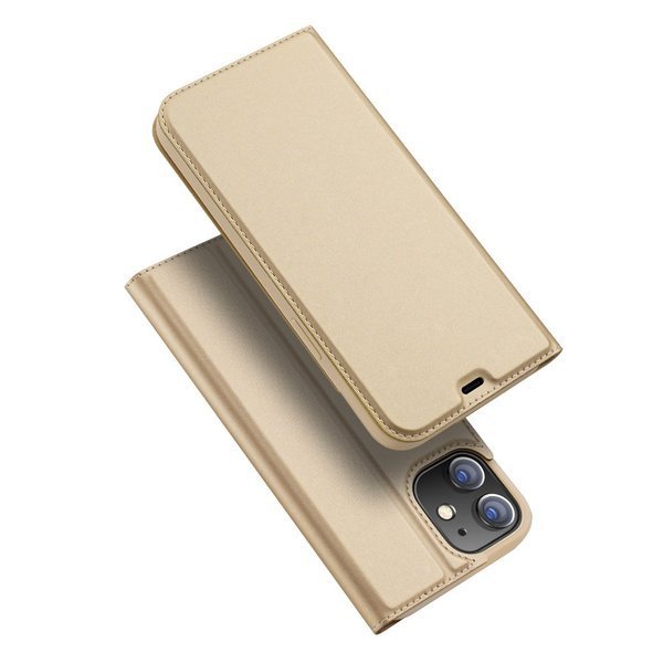 Dux Ducis - iPhone 12 Mini - Cover Etui - Beige