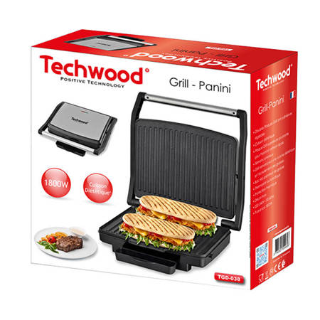 Elektrisk grill Techwood TGD-038