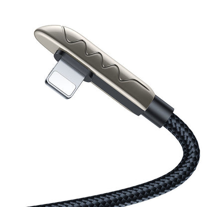 Joyroom USB-kabel - Lightning Opladning / Dataoverførsel 2,4A 1,2m Sølv