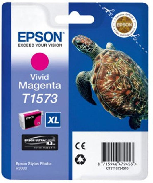 EPSON - blækpatron Magenta T1573 XL