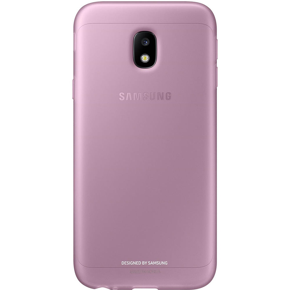 Samsung - Galaxy J3 (2017) - Jelly Cover - Pink / Lyserød