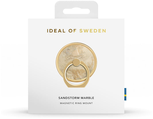 Ideal of Sweden Sandstorm marble Magnetic Ring mount