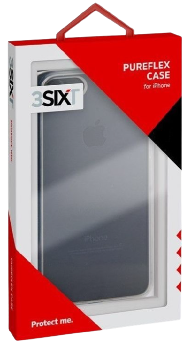 iPhone SE / 8 / 7 / 6s cover gennemsigtigt 3SIXT