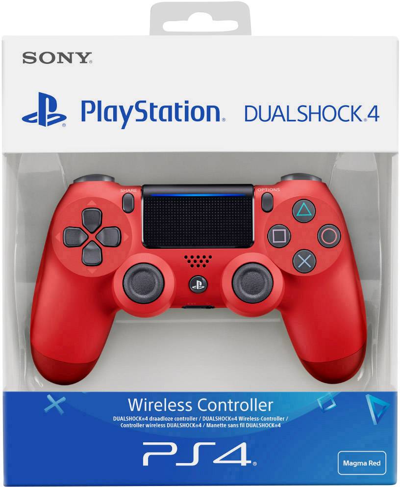 Hæl Utilfreds Dokument Sony DualShock 4 V2 rød Controller - Magma Red – ITFON