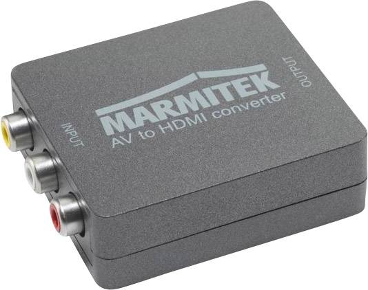 AV Konverter [Composite (phono), Scart - HDMI] 1080 x 720 Pixel Marmitek Connect AH31
