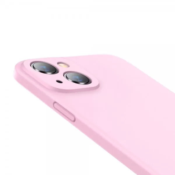 Baseus Liquid Gel Cover silicone cover til iPhone 13 pink