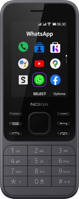 Nokia 6300 4G Hvid - Senior Venlig