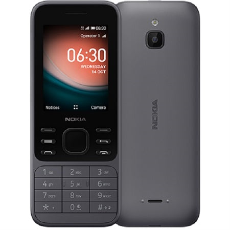 (DEMO-UDSTILLINGSMODEL) Nokia 6300 4G - sort