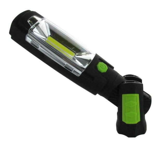 Lucca - 3W Led Inspection Torch - Magnetic - Rotatable Usb Rechargeable - Built-In Powerbank