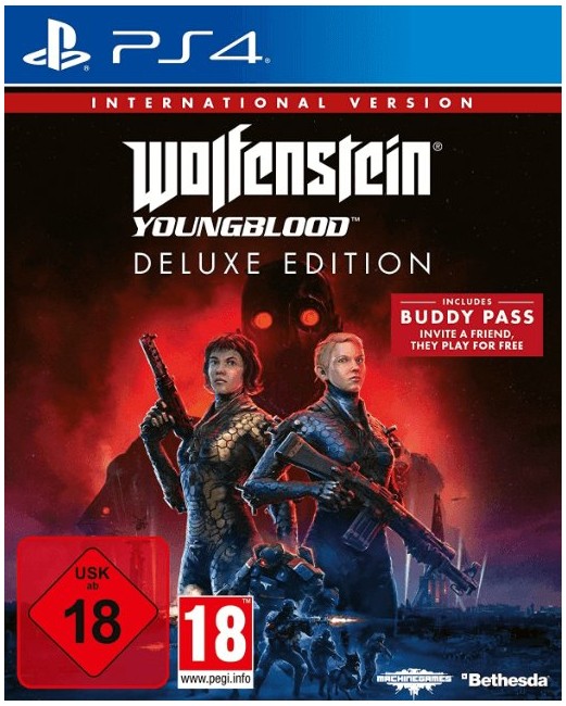 Wolfenstein: Youngblood (Deluxe Edition) (DE-Multi In game) - PlayStation 4
